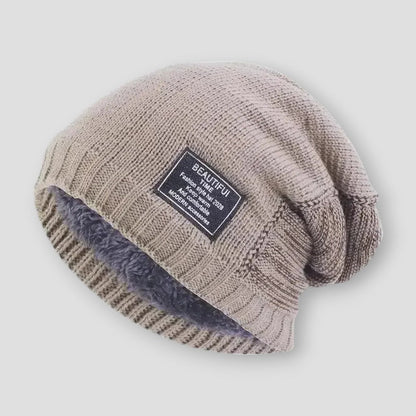 Herre - Cozy Knit Beanie - stilfuldt vintertilbehør til varme og komfort